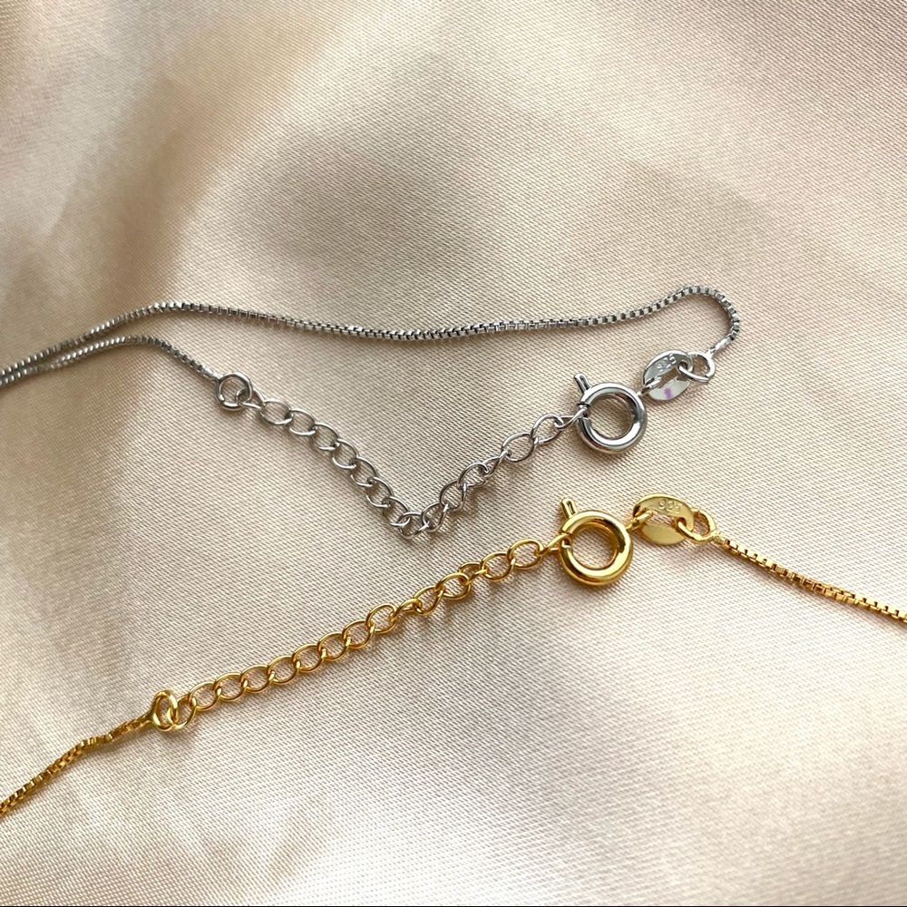 💙Golden/Silver Lucky Bean Necklaces - Picture 6 of 15